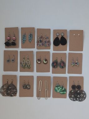Earring Lot - 15 Pair